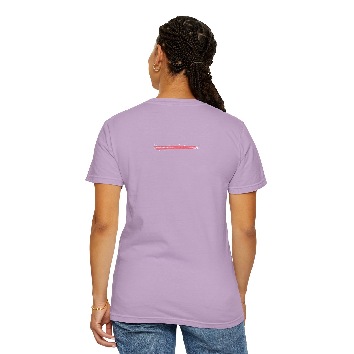 Hands of Change \ Erase Dupuytren's \ Bass Guitar Unisex Garment-Dyed T-shirt
