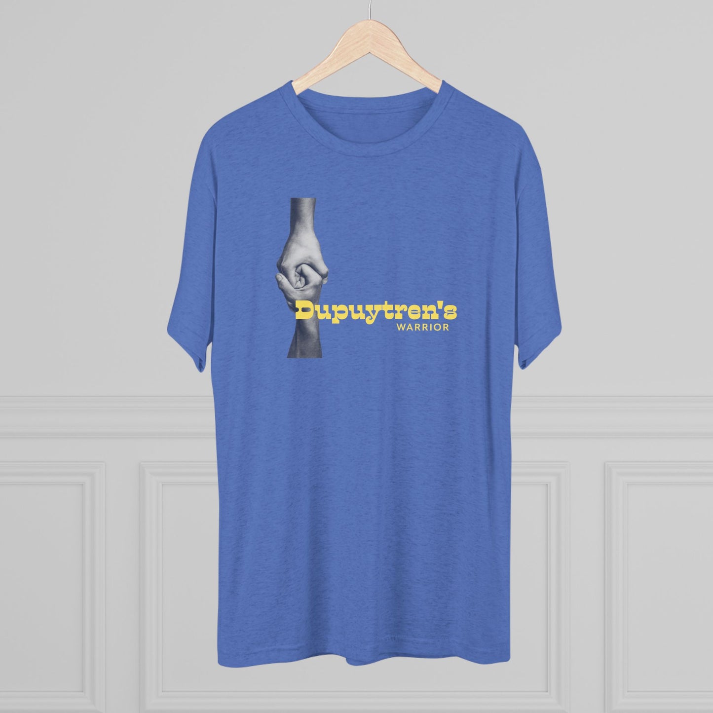 Dupuytren's Warrior Unisex Tri-Blend Crew Tee