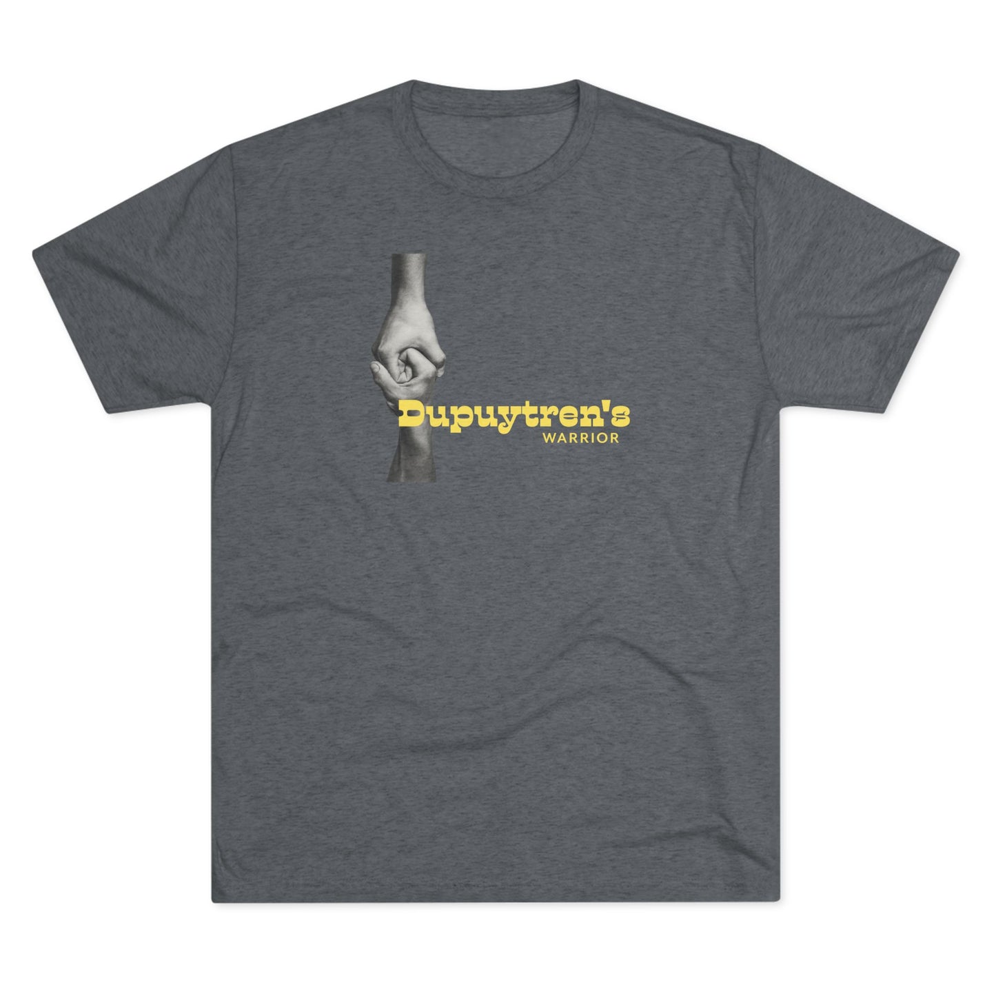 Dupuytren's Warrior Unisex Tri-Blend Crew Tee