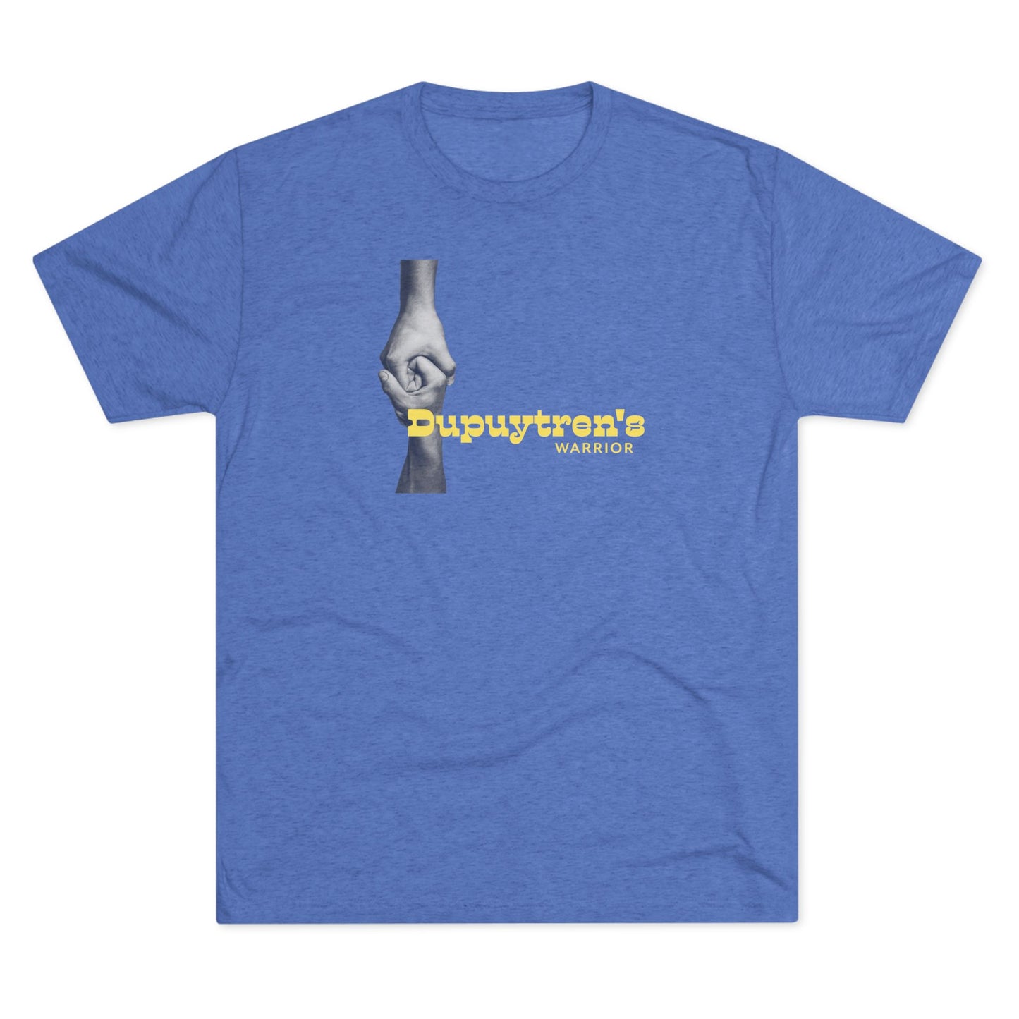 Dupuytren's Warrior Unisex Tri-Blend Crew Tee